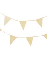 HEMA Vlaggenlijn karton goud 4m (goud)