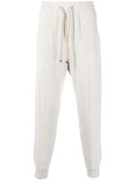 Brunello Cucinelli pantalon de jogging en cachemire - Gris