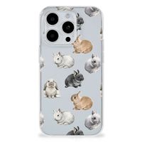 TPU Hoesje voor iPhone 15 Pro Konijntjes