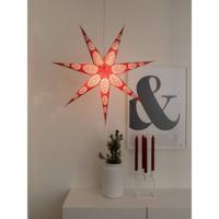 Konstsmide 2920-520 Kerstster Gloeilamp, LED Rood, Wit Standaard - thumbnail