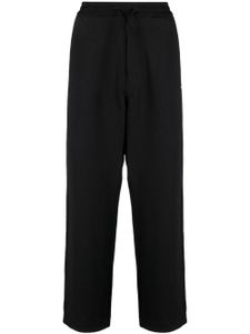 Y-3 pantalon de jogging à patch logo - Noir