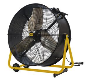 Professionele Ventilator Master Ø75cm 9180 - 10.200 m³/u verstelbaar 2 snelheden verrijdbaar DF30P