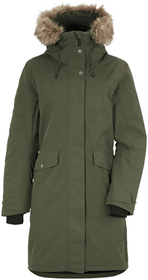 Didriksons Erika Parka Jas Dames Deep Green 40