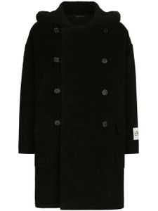 Dolce & Gabbana manteau à boutonnière croisée - Noir