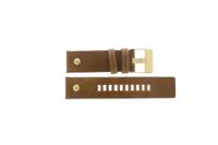 Horlogeband Diesel DZ7288 Leder Cognac 24mm