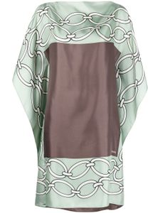 Valentino Garavani robe imprimée Chain 1967 à imprimé Foulard - Vert