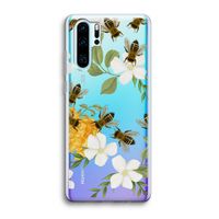 No flowers without bees: Huawei P30 Pro Transparant Hoesje