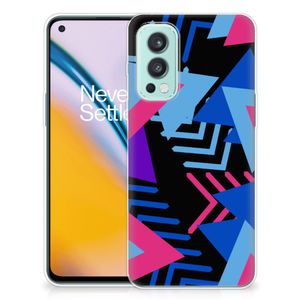 OnePlus Nord 2 5G TPU Hoesje Funky Triangle