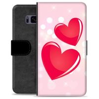 Samsung Galaxy S8 Premium Portemonnee Hoesje - Liefde