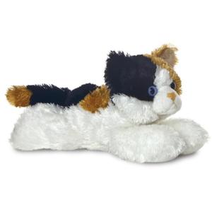 Aurora Pluche dieren knuffels kat/poes - 20 cm - Knuffeldieren katten - speelgoed