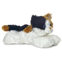 Aurora Pluche dieren knuffels kat/poes - 20 cm - Knuffeldieren katten - speelgoed