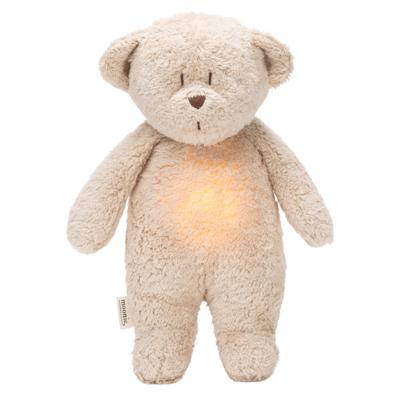 Moonie Slaapknuffel Humming Bear Sand Natur - Moonie Organic