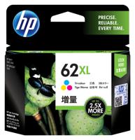 HP Inktcartridge 62XL Origineel Cyaan, Magenta, Geel C2P07AE Inkt - thumbnail
