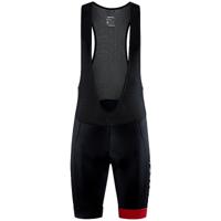 Craft Core Endurance bibshort zwart/rood heren