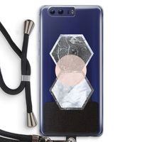 Creatieve toets: Honor 9 Transparant Hoesje met koord