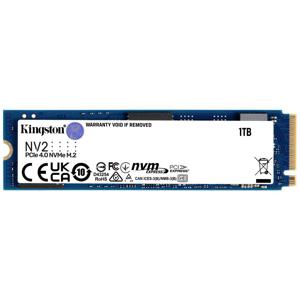 Kingston NV2 1 TB NVMe/PCIe M.2 SSD 2280 harde schijf PCIe NVMe 4.0 x4 Retail SNV2S/1000G