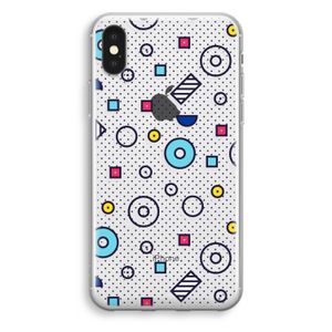 8-bit N°9: iPhone XS Transparant Hoesje