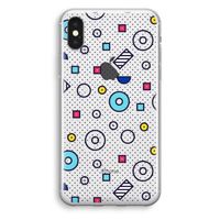 8-bit N°9: iPhone XS Transparant Hoesje