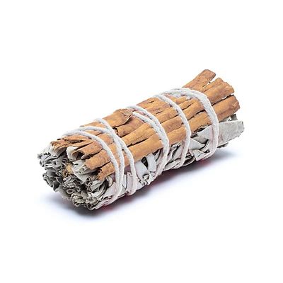 Witte Salie Smudge met Kaneel (set van 2)