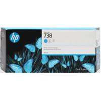 HP 738 300 ml cyaan inktcartridge voor DesignJet