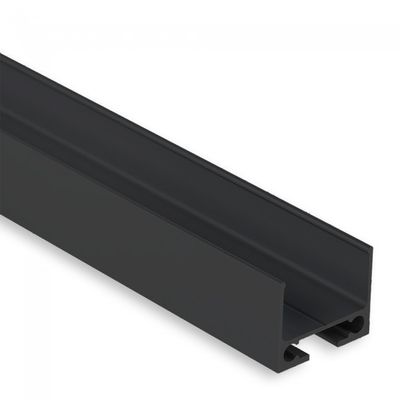 LED profiel zwart PL10 voor kabeldoorvoer 8107014