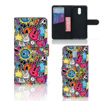 Nokia 2.3 | Wallet Case | met Pasjes | Punk Rock