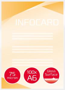 GBC Document lamineerhoes ft A6, 150 micron (2 x 75 micron), pak van 100 stuks