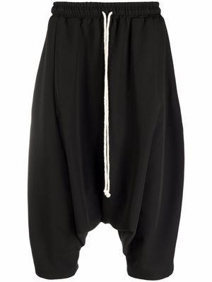 Alchemy short sarouel à lien de resserrage - Noir