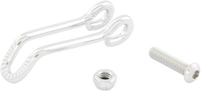 Busch + Müller Front light bracket b&m "475 d pb" silver