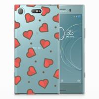 Sony Xperia XZ1 Compact | TPU bumper | Hearts