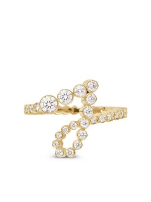 Sophie Bille Brahe bague Ensemble Cœur J en or 18ct