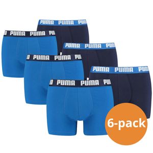 Puma Boxershorts Basic 6-pack True Blue-XXL