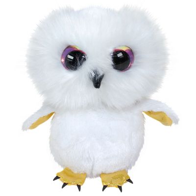 Lumo Stars knuffel - sneeuwuil lappi, 15cm