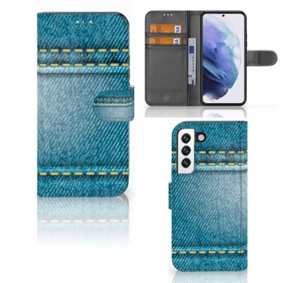 Samsung Galaxy S22 | Wallet Case | met Pasjes | Jeans