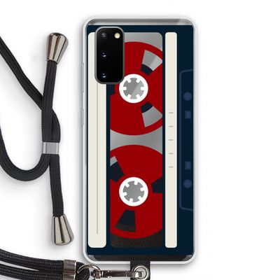 Here's your tape: Samsung Galaxy S20 Transparant Hoesje met koord