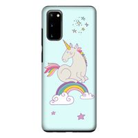 Regenboog eenhoorn: Samsung Galaxy S20 Tough Case
