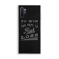 Risk loss: Samsung Galaxy Note 10 Plus Transparant Hoesje