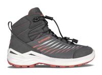 Lowa Zirrox II GTX Mid Jr Hoge Wandelschoen Kinderen Graphite/Coral 35