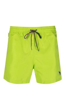 Paul Smith short de bain à patch logo - Vert