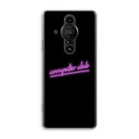 Vice Black: Sony Xperia Pro-I Transparant Hoesje