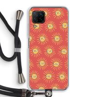 Zon: Huawei P40 Lite Transparant Hoesje met koord