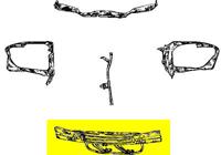 Dwarsligger Onder Voorpaneel A.t. 3024654 Dwarsligger Onder Voorpaneel A.t. 3024654