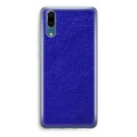 Majorelle Blue: Huawei P20 Transparant Hoesje