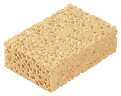 Azella 82 profspons / glazenwassersspons 120x80x35 mm geel