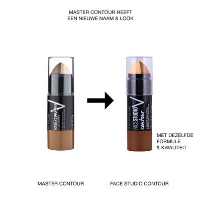 Maybelline Face Studio V Contour V-Shape Duo Stick - Light - Contour (voorheen Master V-Shape Duo Stick)