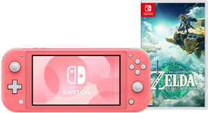 Nintendo Switch Lite Koraal + Zelda: Tears of the Kingdom
