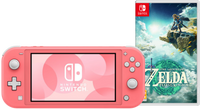 Nintendo Switch Lite Koraal + Zelda: Tears of the Kingdom - thumbnail