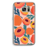 Perzik: Samsung Galaxy S7 Transparant Hoesje