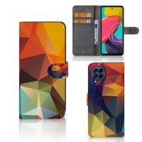 Samsung Galaxy M53 | Book Case | Polygon Color