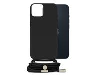 Mobilize Mobilize Lanyard Gelly Case for Apple iPhone 14 Black